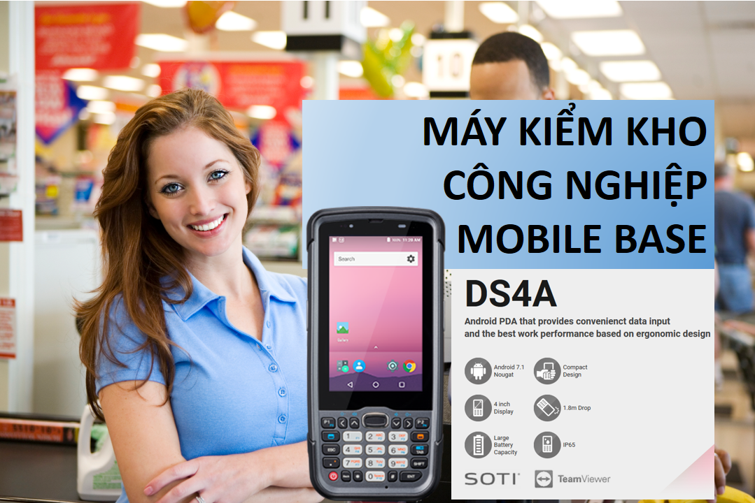 Máy Kiểm Kho DS4A thế hệ mới nhất tại nhà nhập khẩu Tường Minh